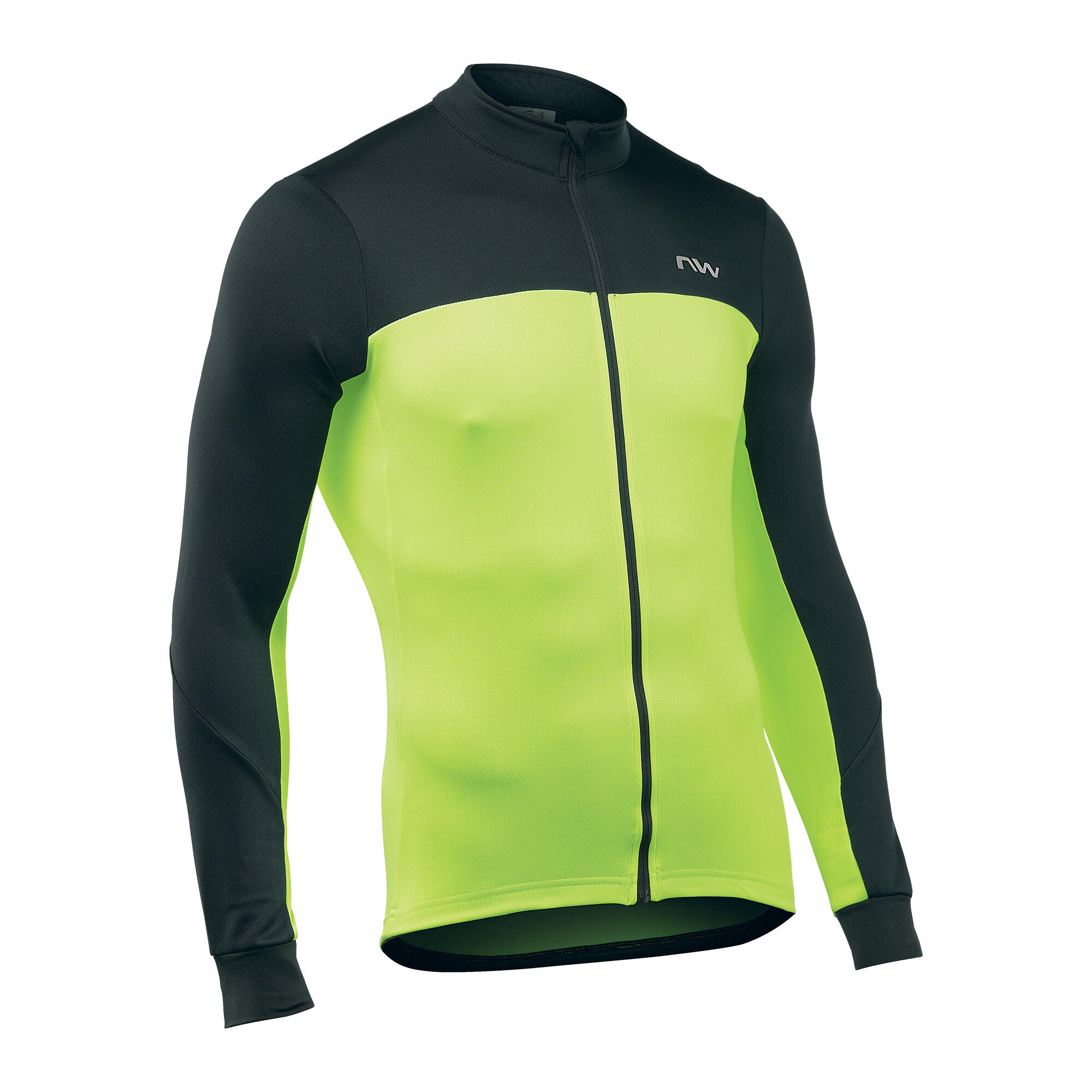 NORTHWAVE Pánský cyklistický dres Force 2 LS Full Zip