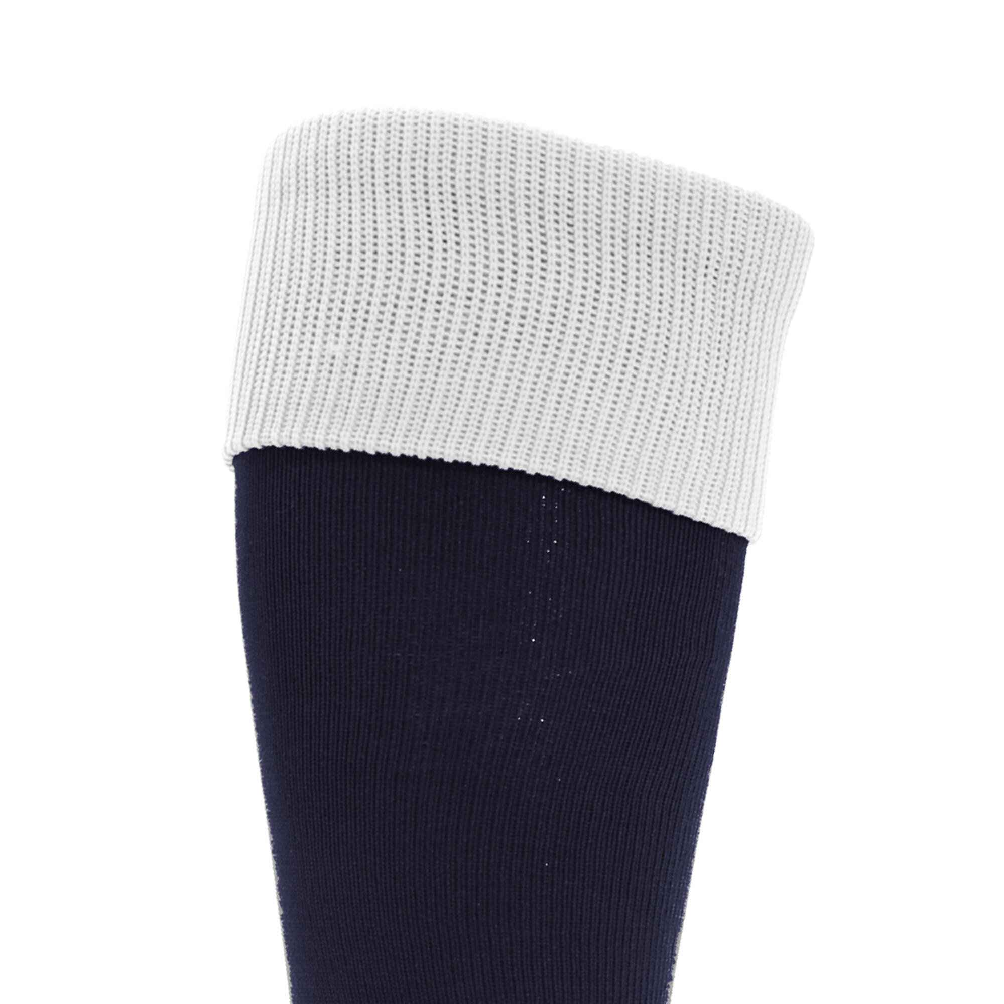 Mens Playing Cap Rugby Sport Socks (Navy/White) 2/3