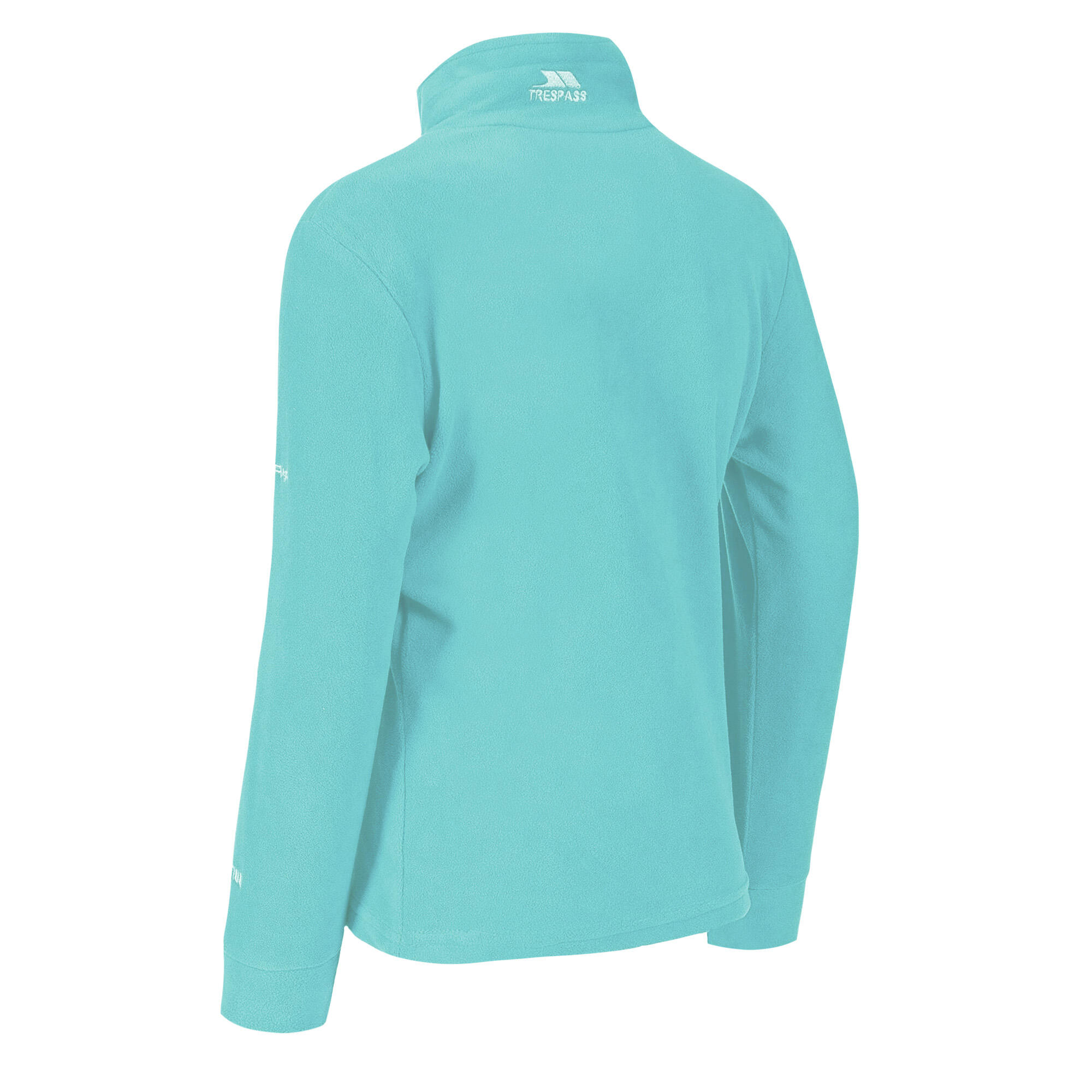 Louviers Girls' fleece top (Lagoon blue)