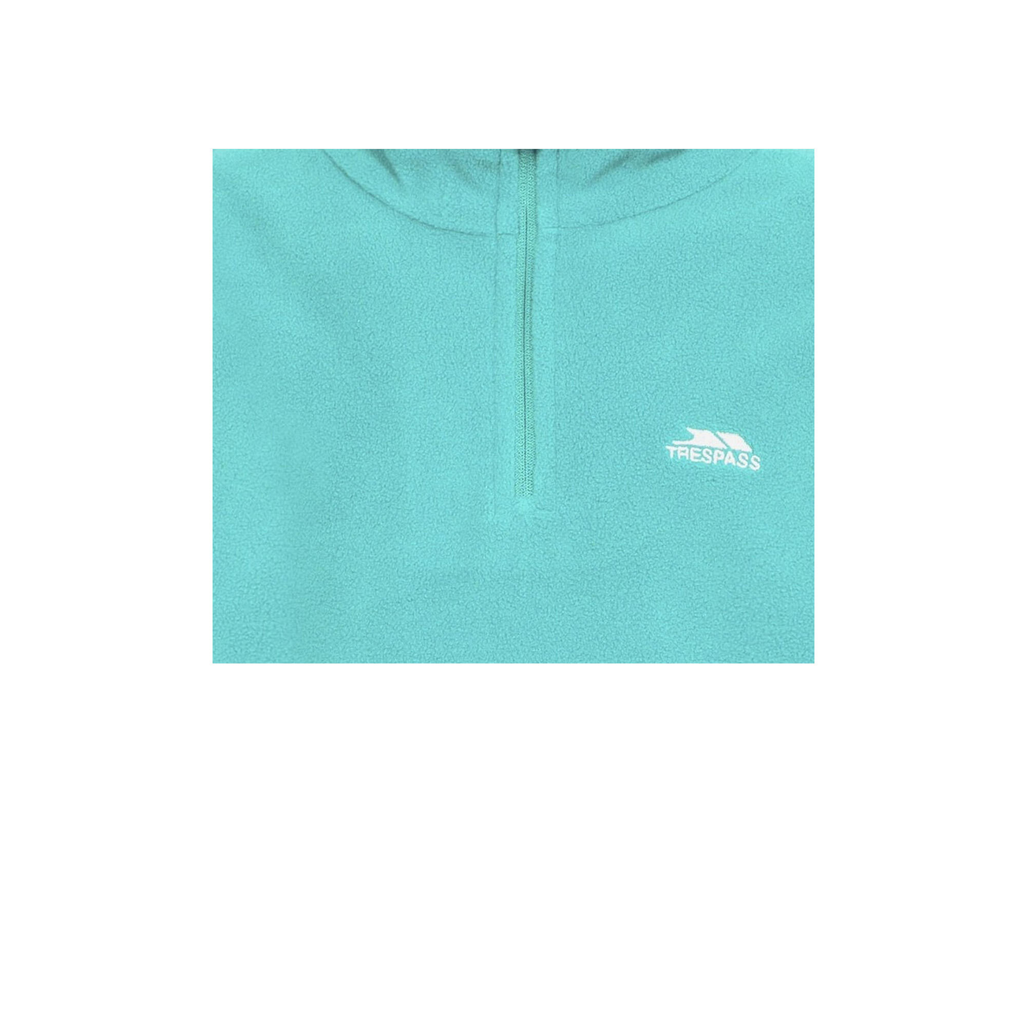 Louviers Girls' fleece top (Lagoon blue)