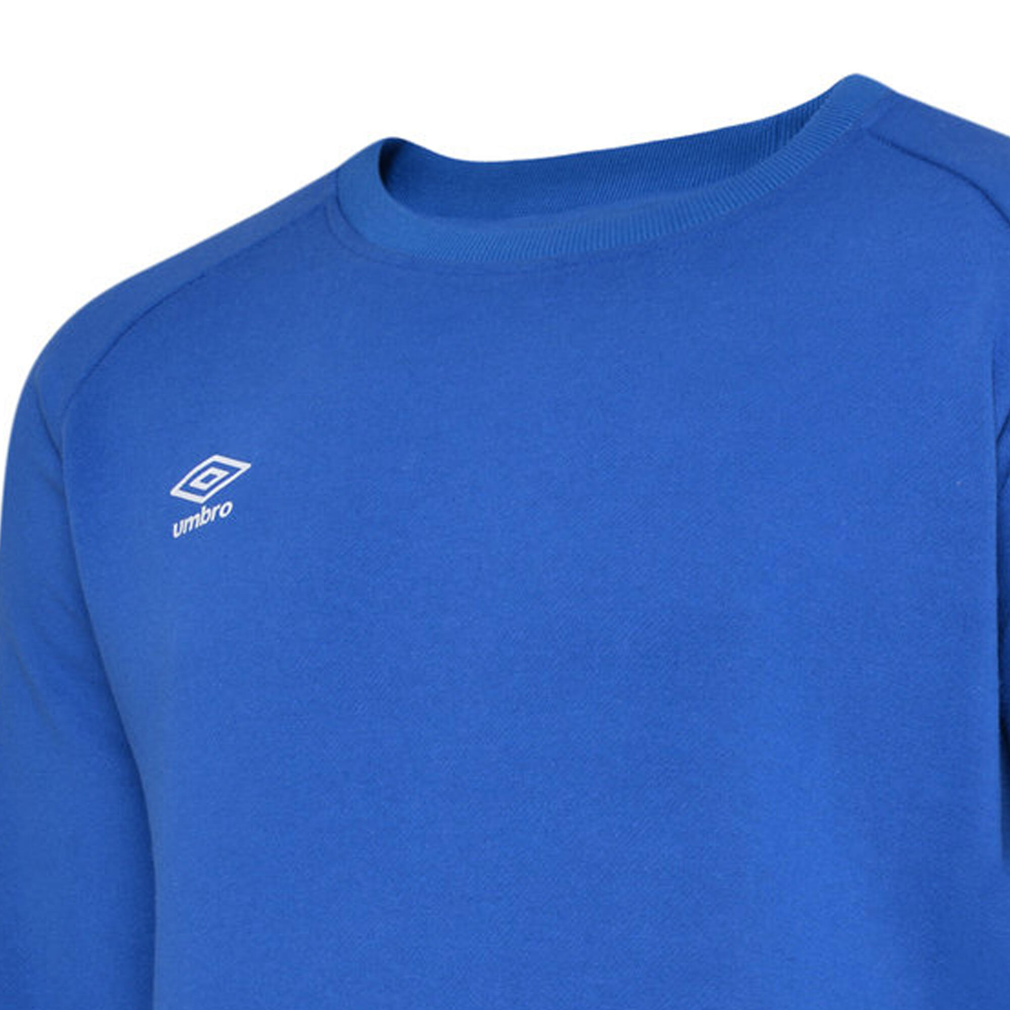 Childrens/Kids Club Leisure Sweatshirt (Royal Blue/White) 3/3