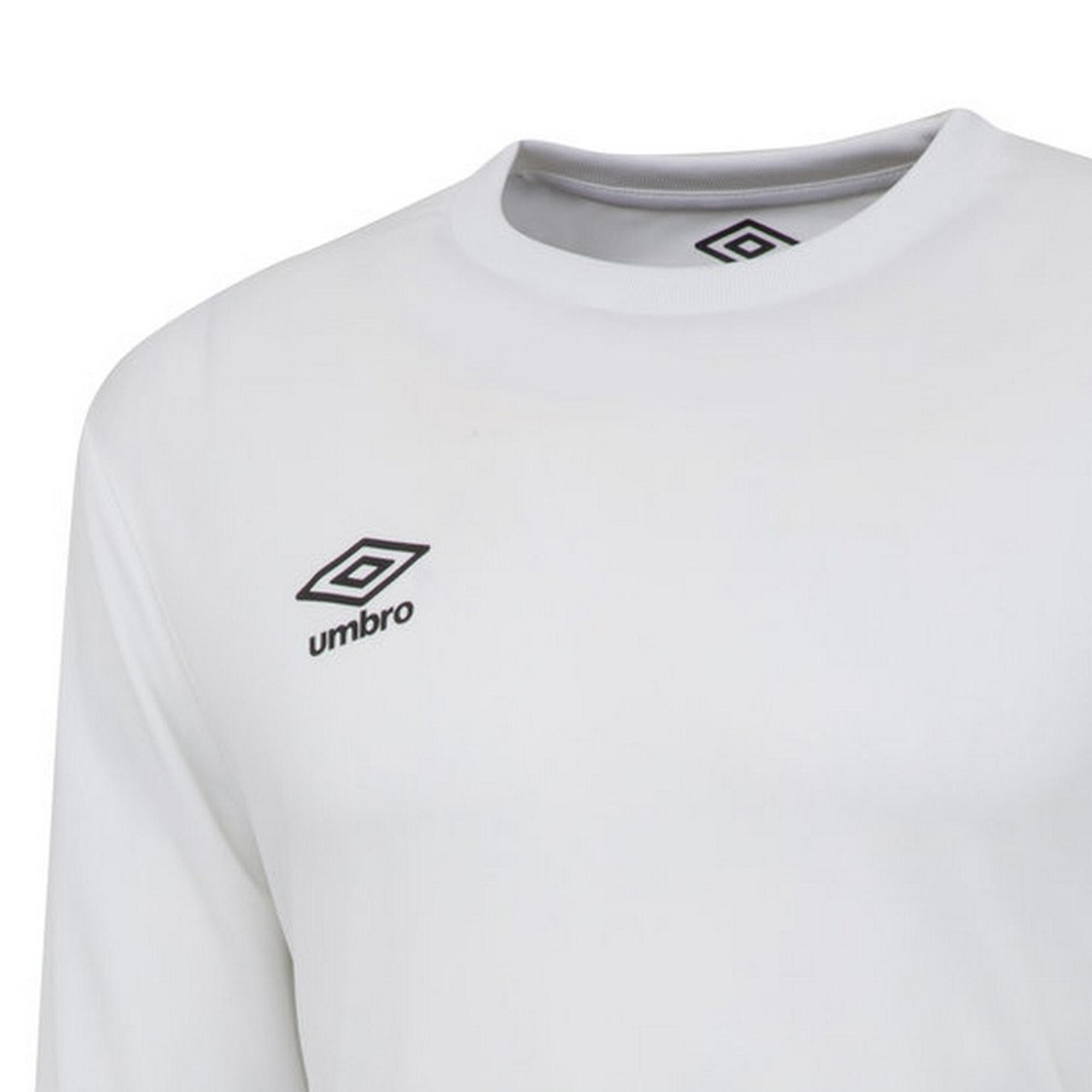 Childrens/Kids Club LongSleeved Jersey (White) 3/3