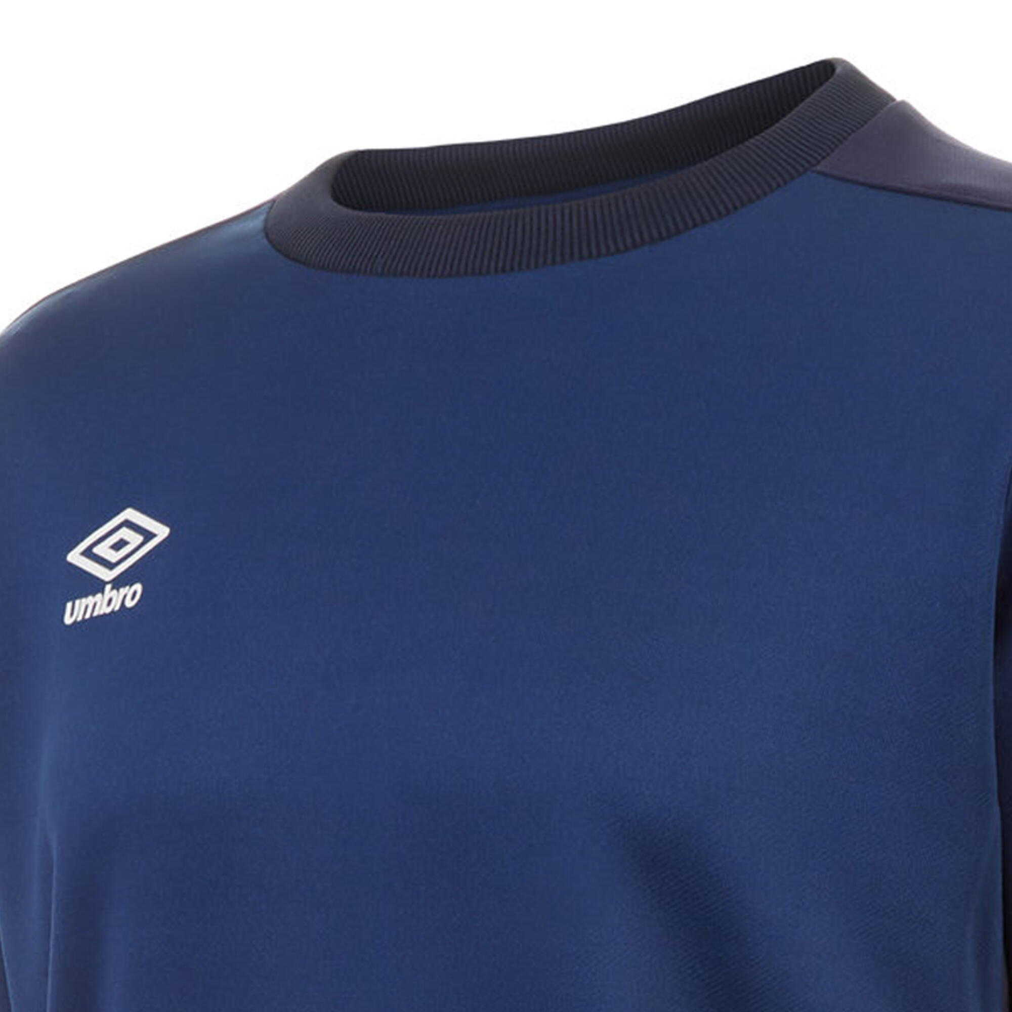 Childrens/Kids Diamond Training Fleece Top (Navy/Dark Navy) 3/3