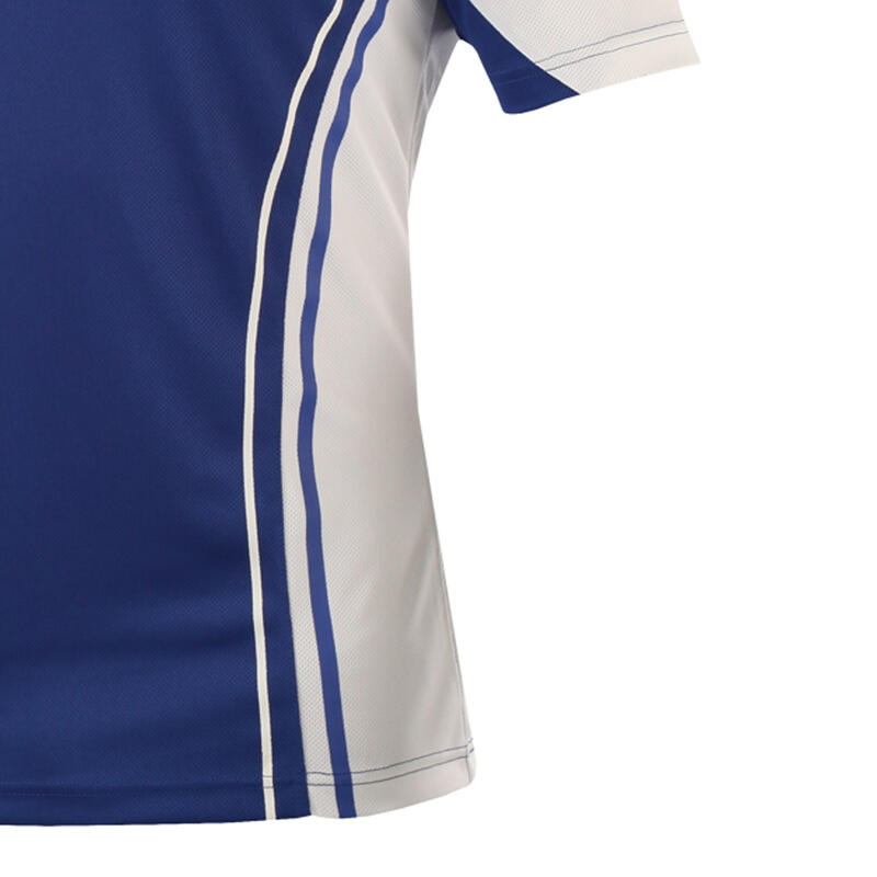 Junior Rugby Match Shirt Stadium Jungen Königsblau/Weiß