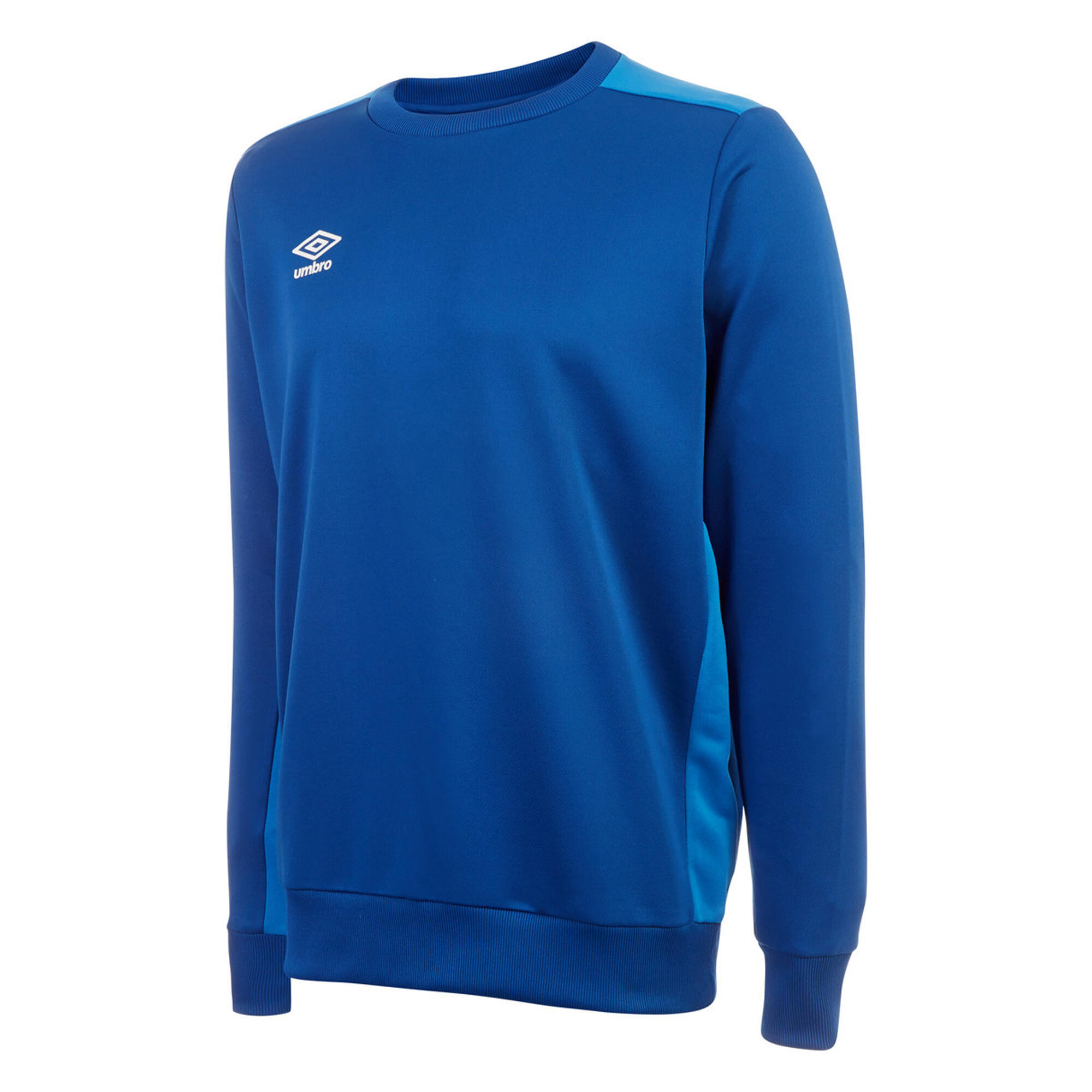 Childrens/Kids Diamond Training Fleece Top (Royal Blue/French Blue) 2/4