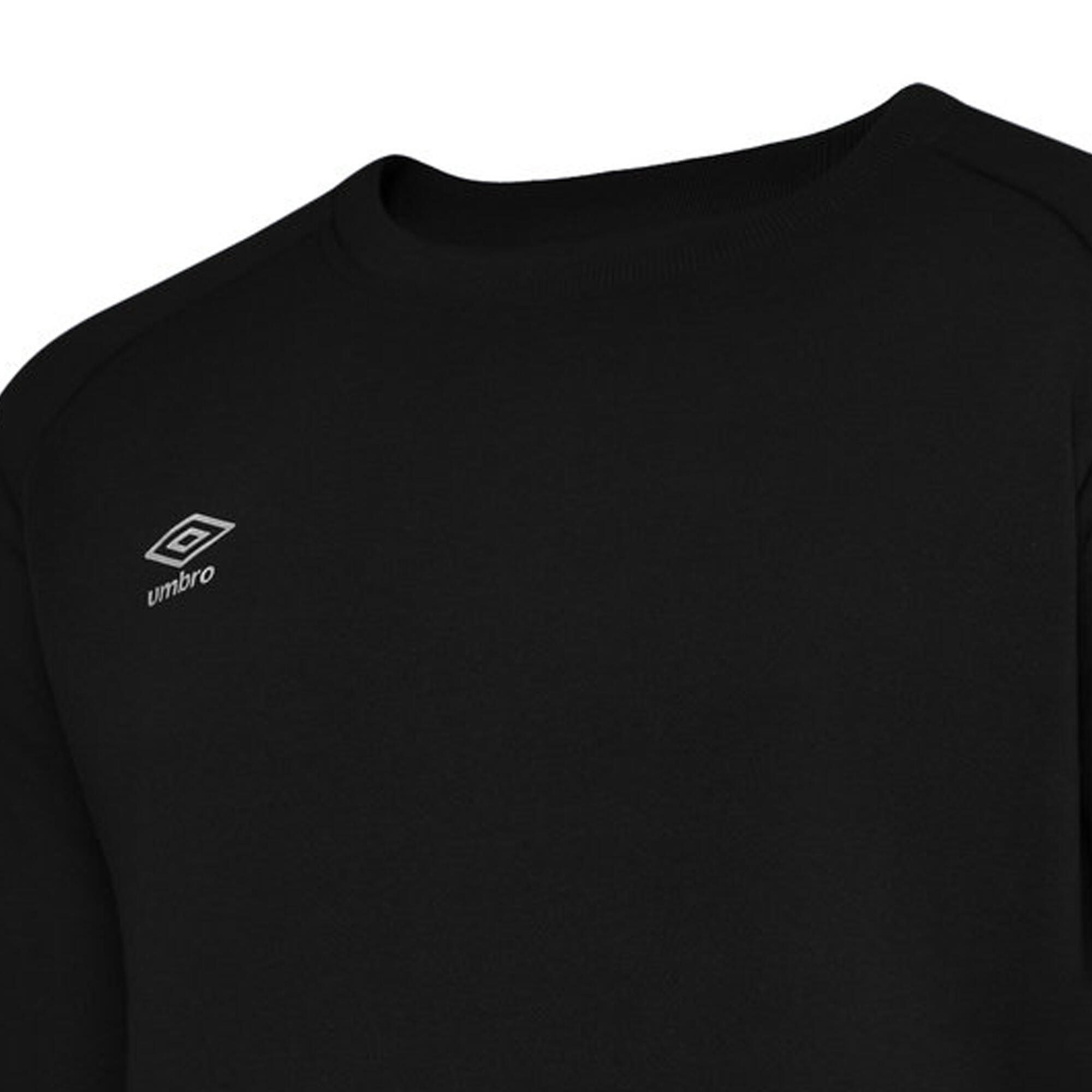 Childrens/Kids Club Leisure Sweatshirt (Black/White) 3/3