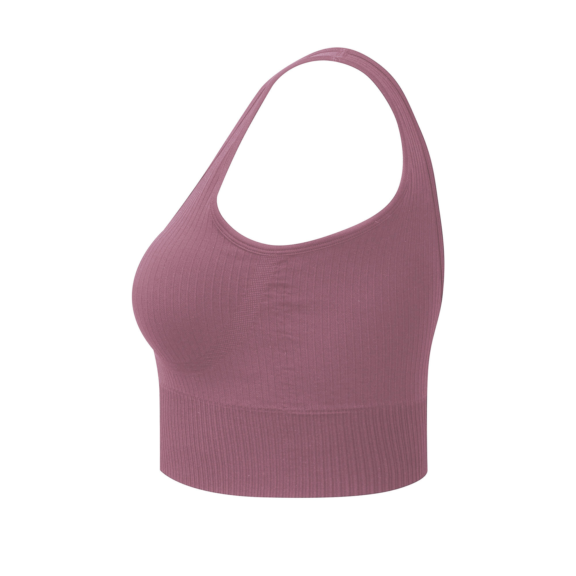 "Multisport" BH, Nahtlos für Damen Mauve 3/3