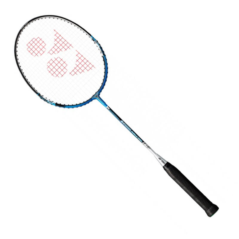 Badminton Schläger "B7000 MDM" Damen und Herren Weiß/Blau