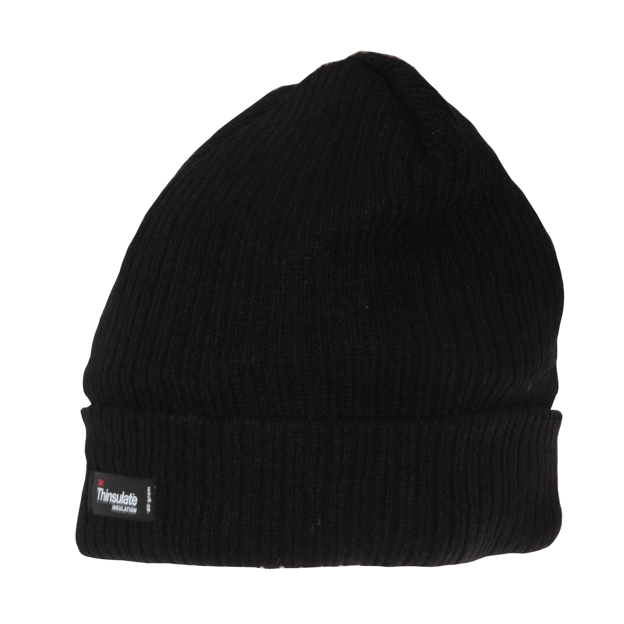 Mens Thinsulate Beanie (Black) 2/3