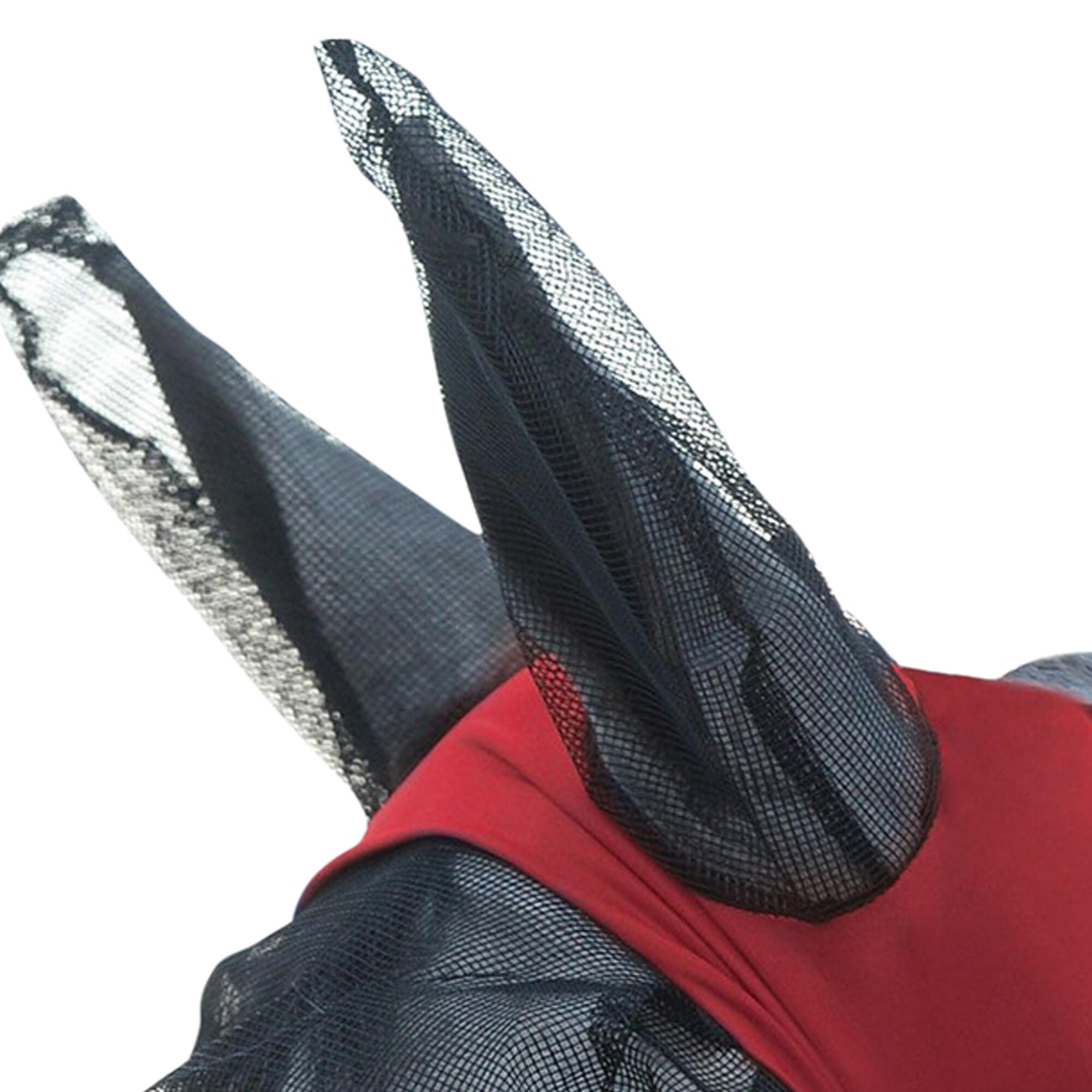 Stretch Eye Saver With Ears (Red/Black) 2/3