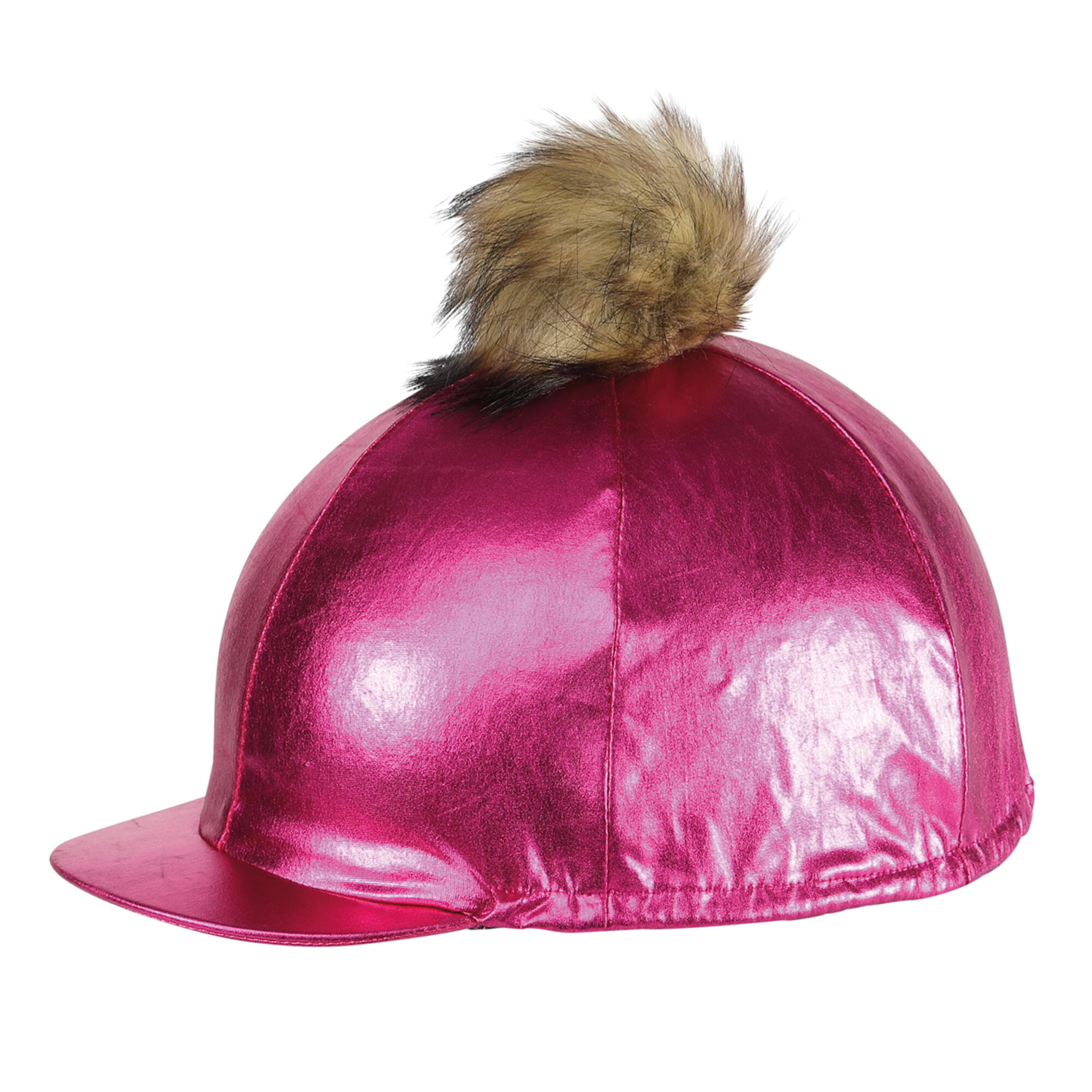 Metallic Hat Cover (Pink) 2/3
