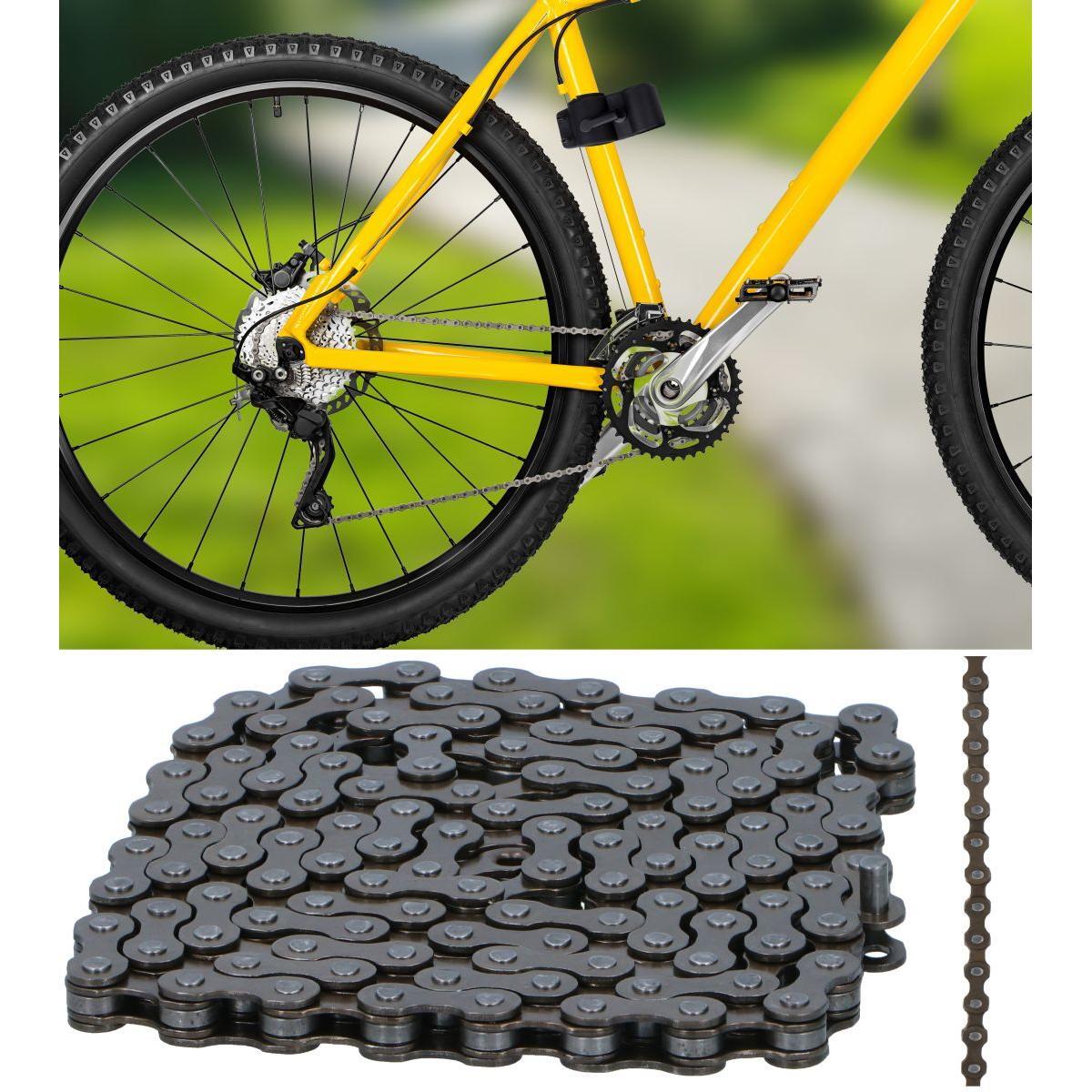Łańcuch rowerowy Bicycle Gear 116 ogniw MTB 7/8 rzędowy 12,7x2,4mm