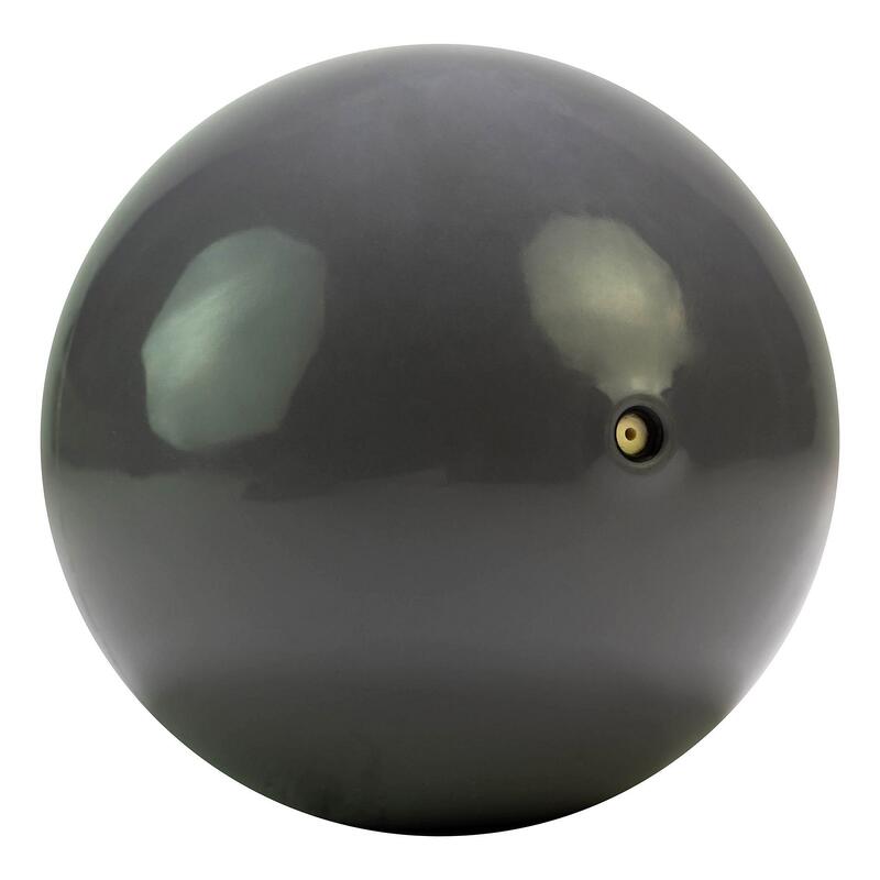 Tunturi ballon de fitness 13 cm 1,5 kg gris vinyle