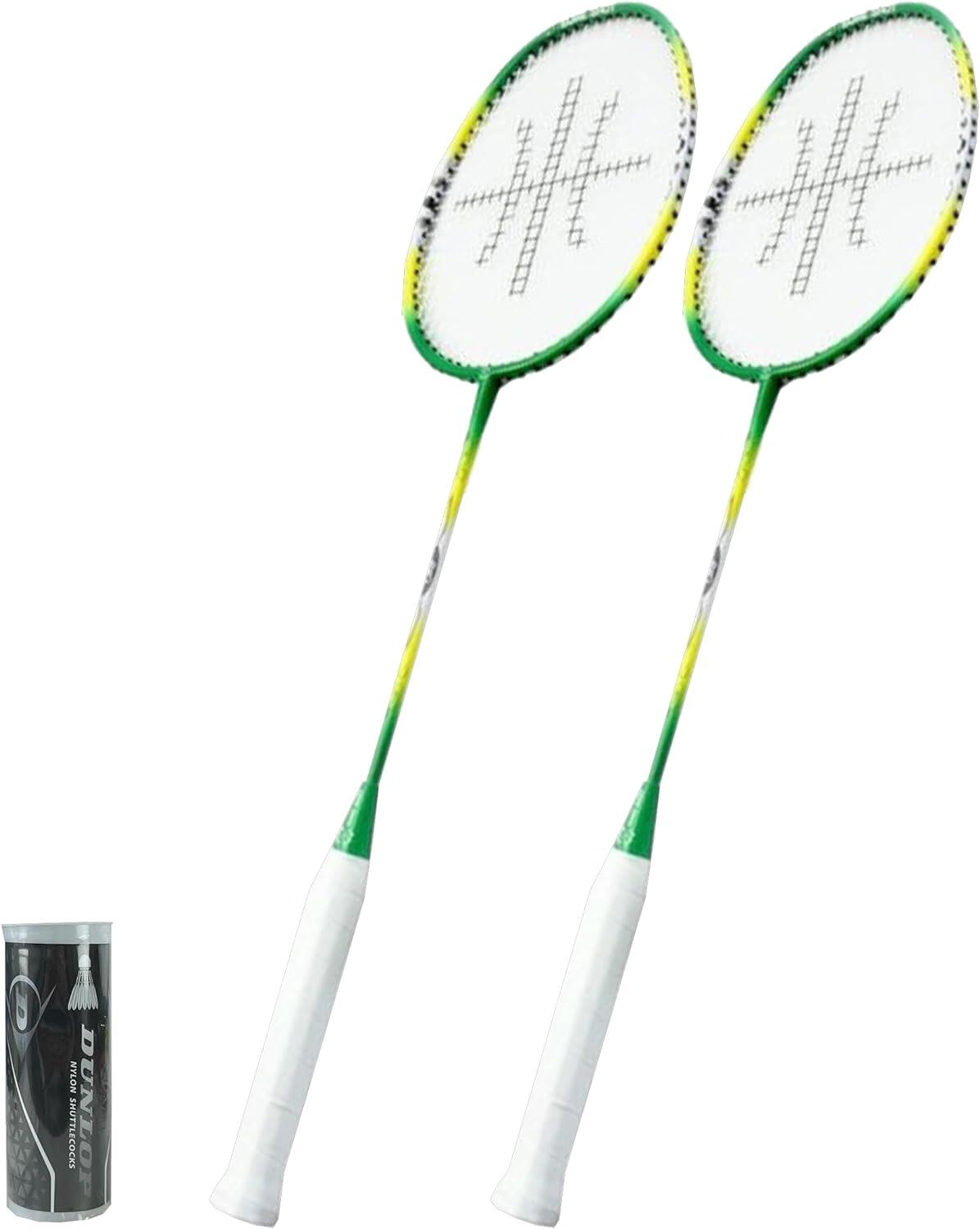 Sure Shot Rio Badminton Racket Twin Set & 3 Shuttles 1/1