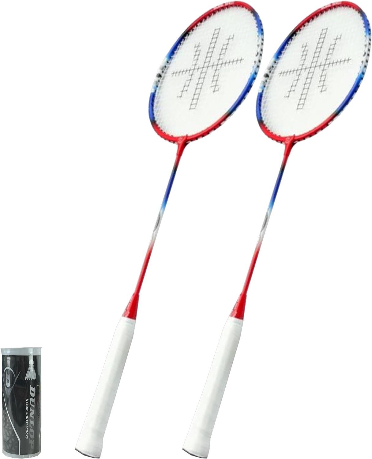 SURE SHOT Sure Shot London Badminton Racket Twin Set & 3 Shuttles