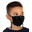 Masca sportiva pentru copii FU+ cu filtrare particule XS Negru