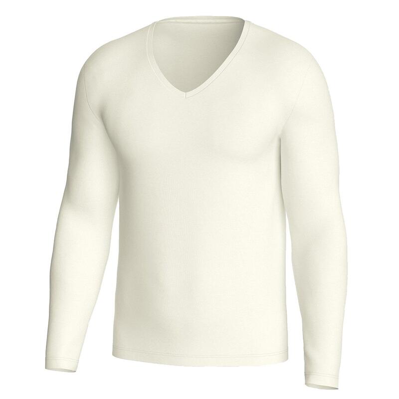 T-shirt seconde peau manche longue laine et lyocell Premium Wool