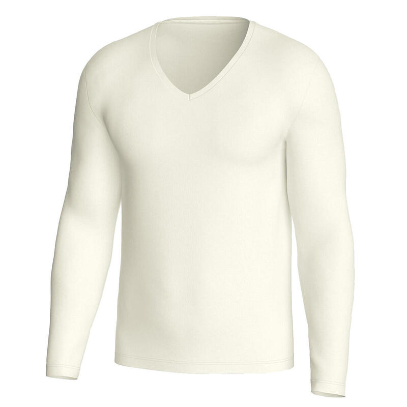Premium Wol en Lyocell tweedehuid T-shirt met lange mouwen