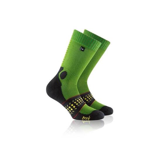 Chaussettes randonnée Trek-Power l/r anatomiques vert