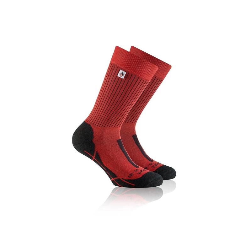 Rohner SAC Fibre High Tech Red Calze da trekking