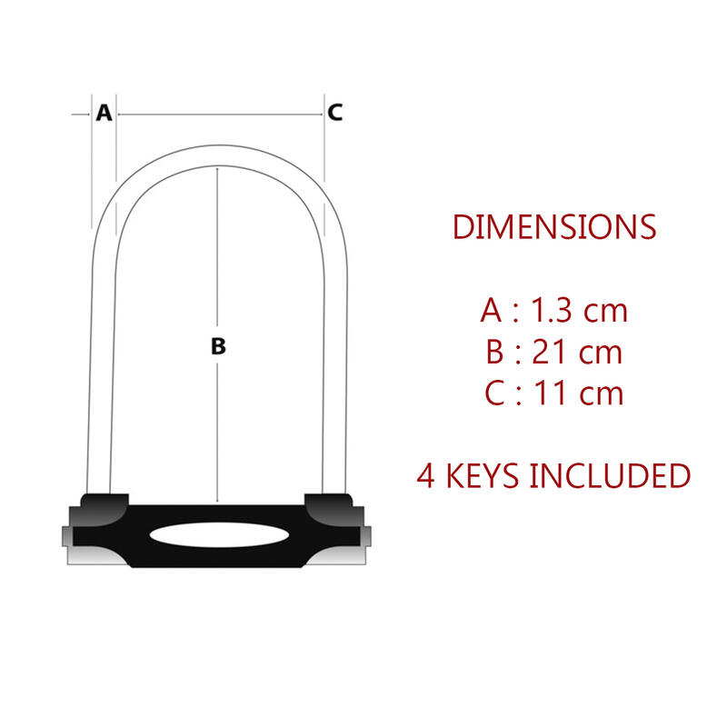 MASTER LOCK Bügelschloss 8195