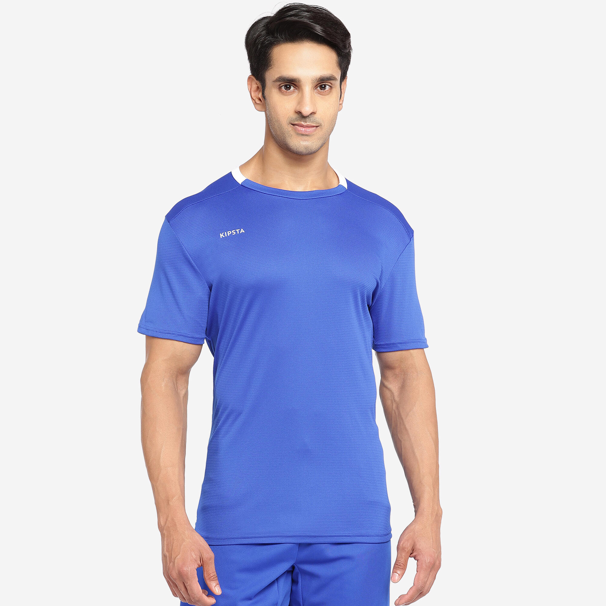 Refurbished Adult Football Shirt Essential - Blue - A Grade 5/7