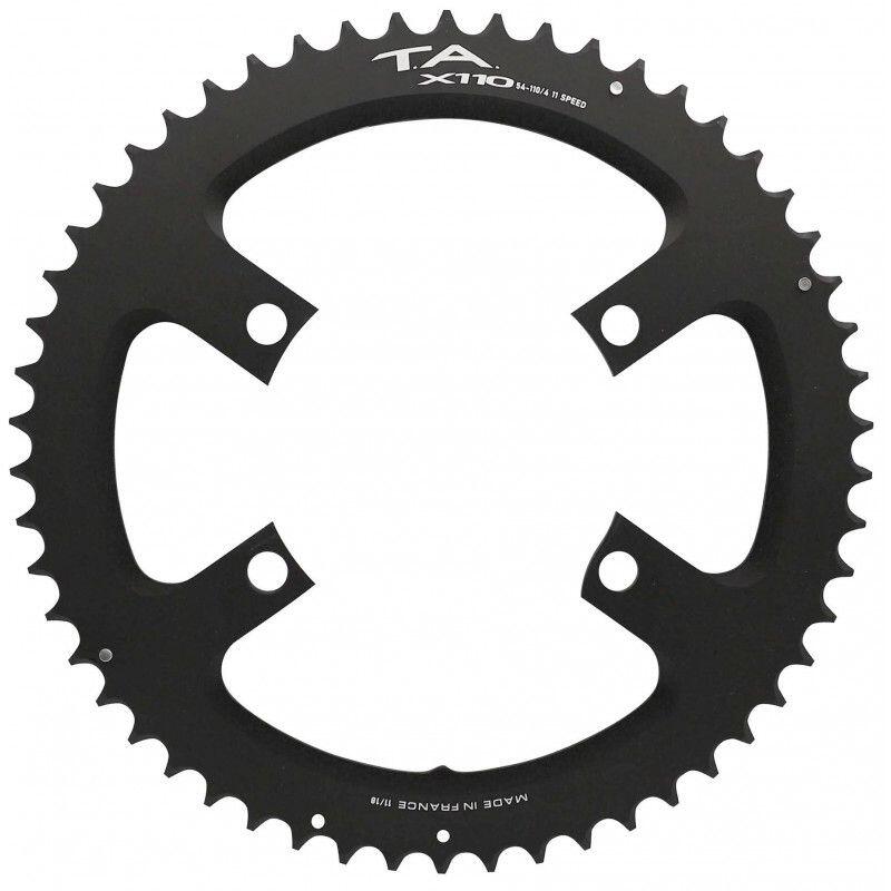 Plateau de vélo VTT - diamètre 110 mm - 50 dents - 4 branches      8214€    TA SPECIALITES Plateau de vélo VTT - diamètre 110 mm - 50 dents - 4 branchesVendu exclusivement en ligne   