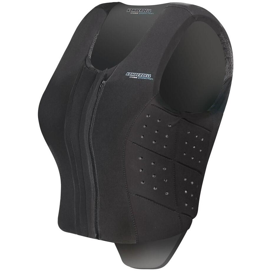 KOMPERDELL Komperdell Bodyprotector Slim-fit Front Zip Zwart