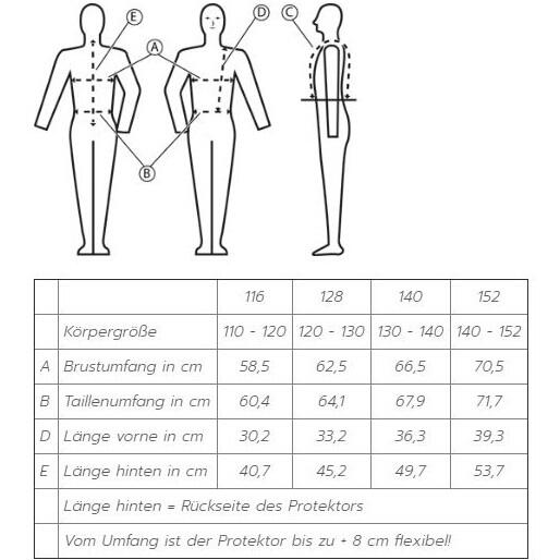 Protection dorsale balistique junior 4/5