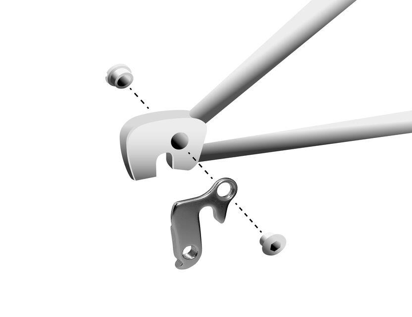 Union Derailleurpad GH-001 voor Diverse Merken 3/4