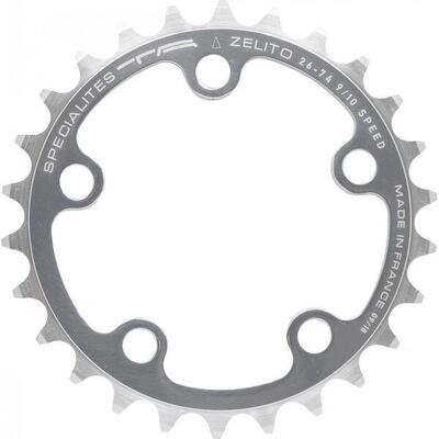 Triple road kettingblad inside specialities t.a. 5bra zelito 7075 shimano 9-10v.