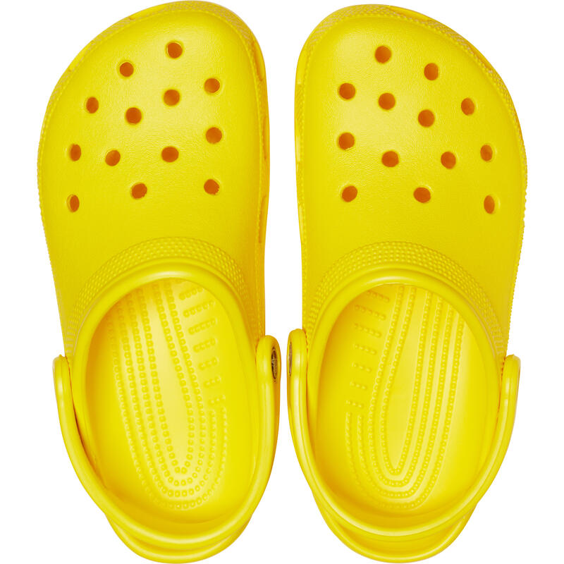 Chinelos de dedo Crocs Classic, Amarelo, Unissex