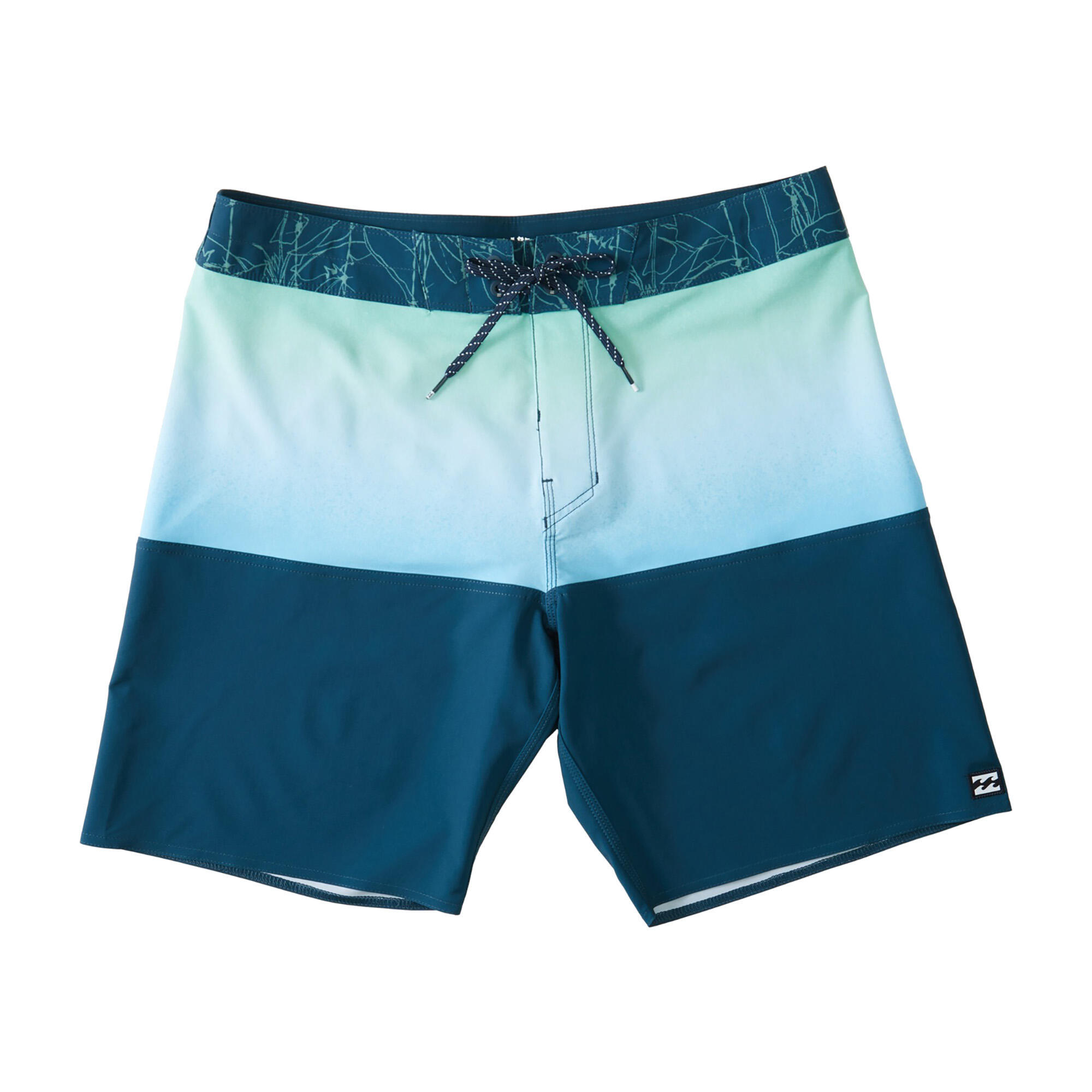 Billabong - Short De Bain Pour Enfant Billabong Fifty50 Panel Pro 17quot ; - Boardshort - Bleu - 40 M - Decathlon