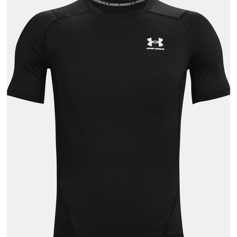 Sportowa koszulka z krótkim rękawem męski Ua Hg Armour Comp Ss - czarny