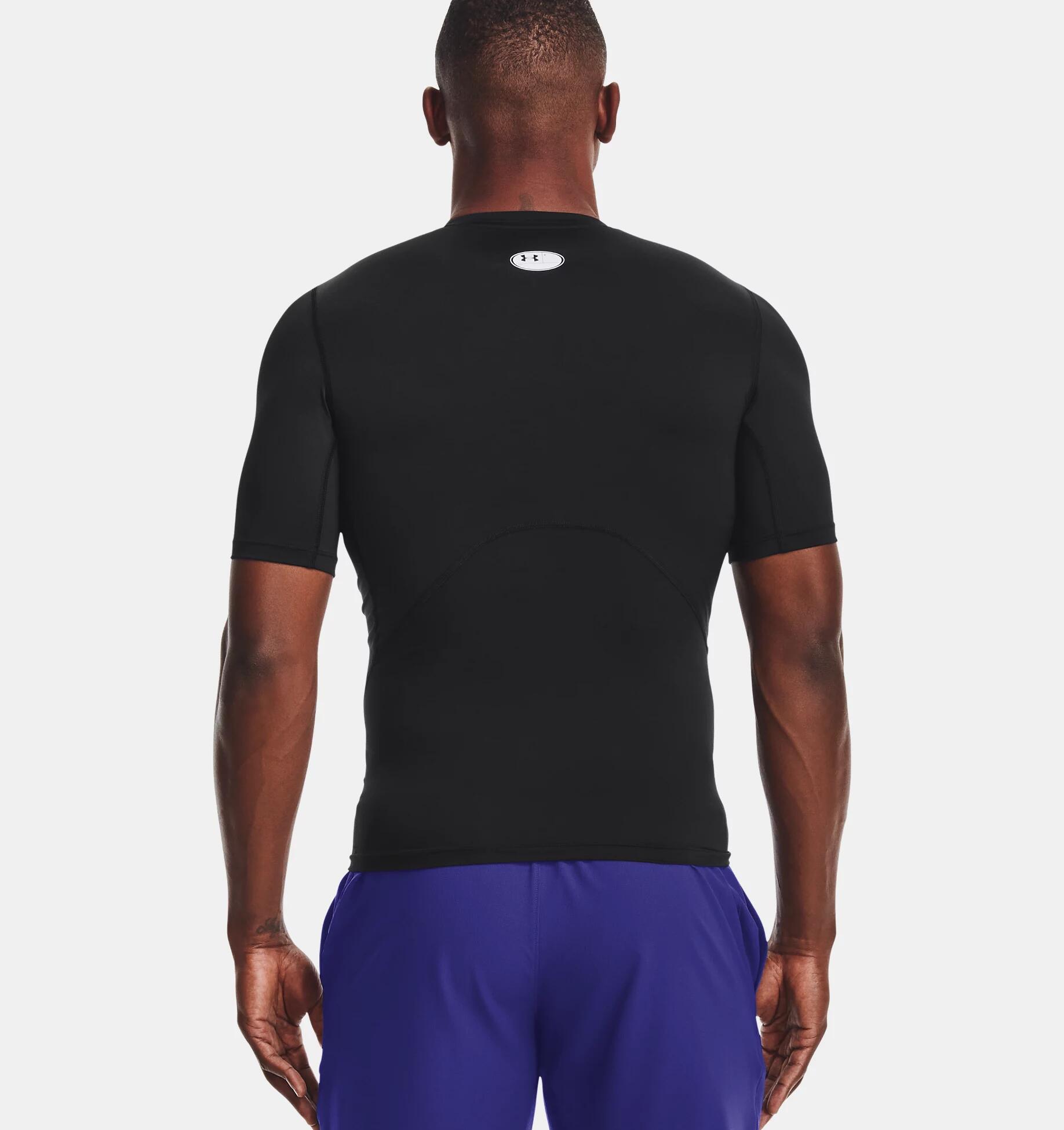 T-shirt Lycra Under Armour HeatGear® Nero per uomo 2/7