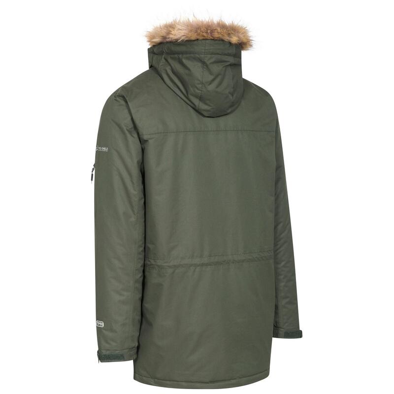 Jaydin Veste imperméable Homme (Olive)