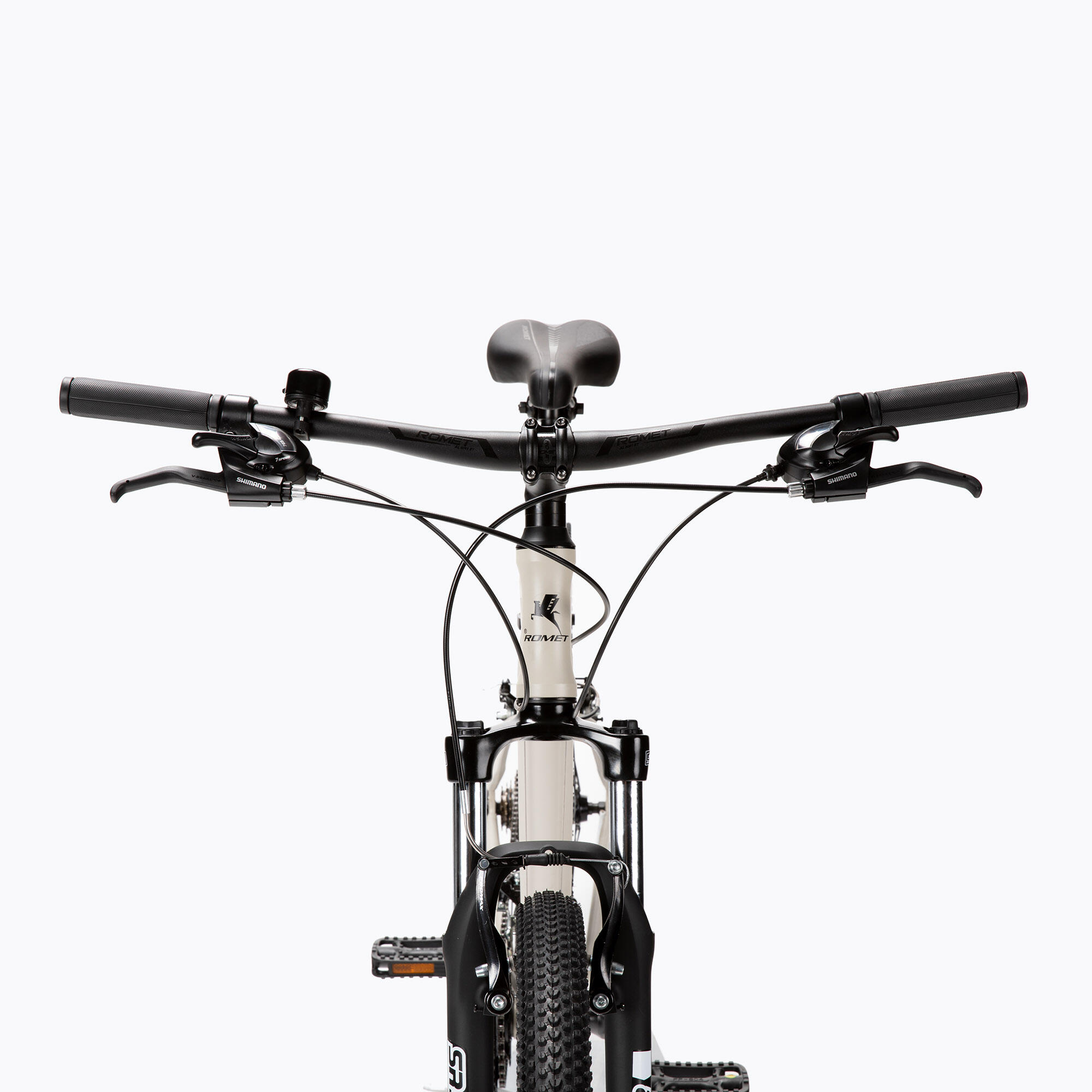 Rower górski MTB ROMET RAMBLER R9.0 29 M(17") szaro-czarno-pomarańczowy 4/5