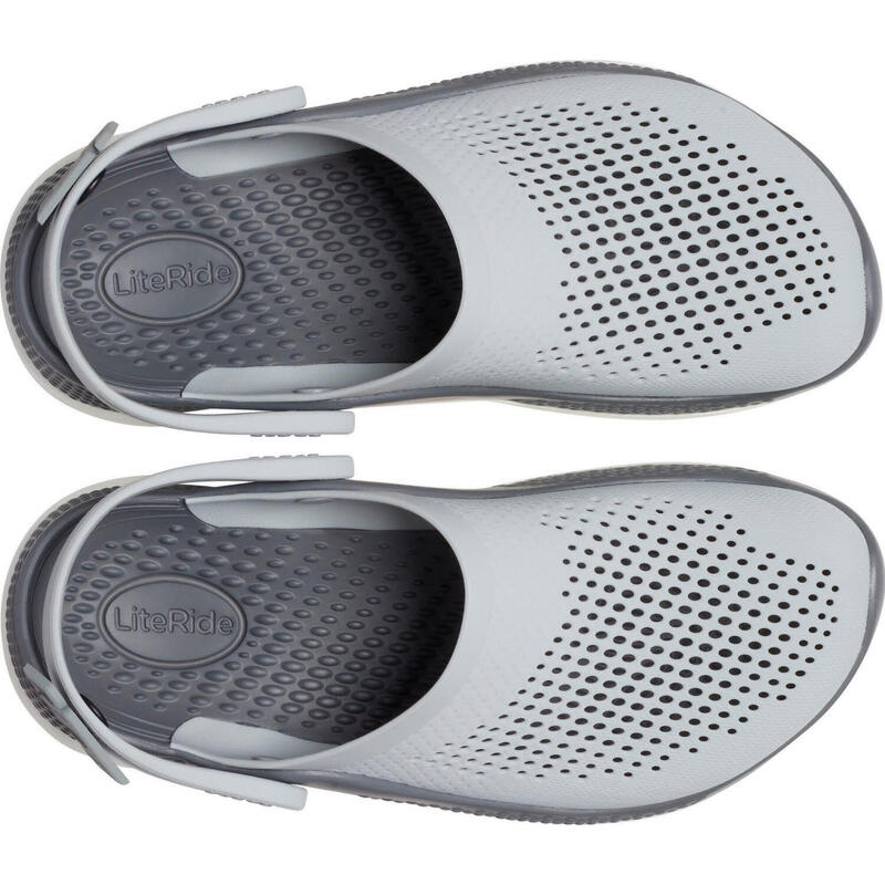 Chanclas zuecos Adulto Crocs Lite Ride 360 gris