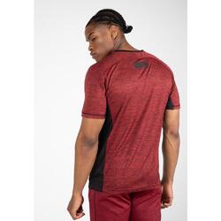 Fremont T-shirt - Burgundy Red/Black