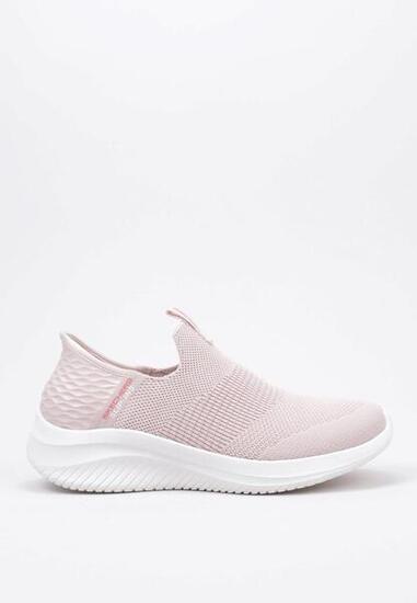 Baskets Skechers Modèle Slip-ins Ultra Flex 3.0 Cozy Streak Couleur Rose