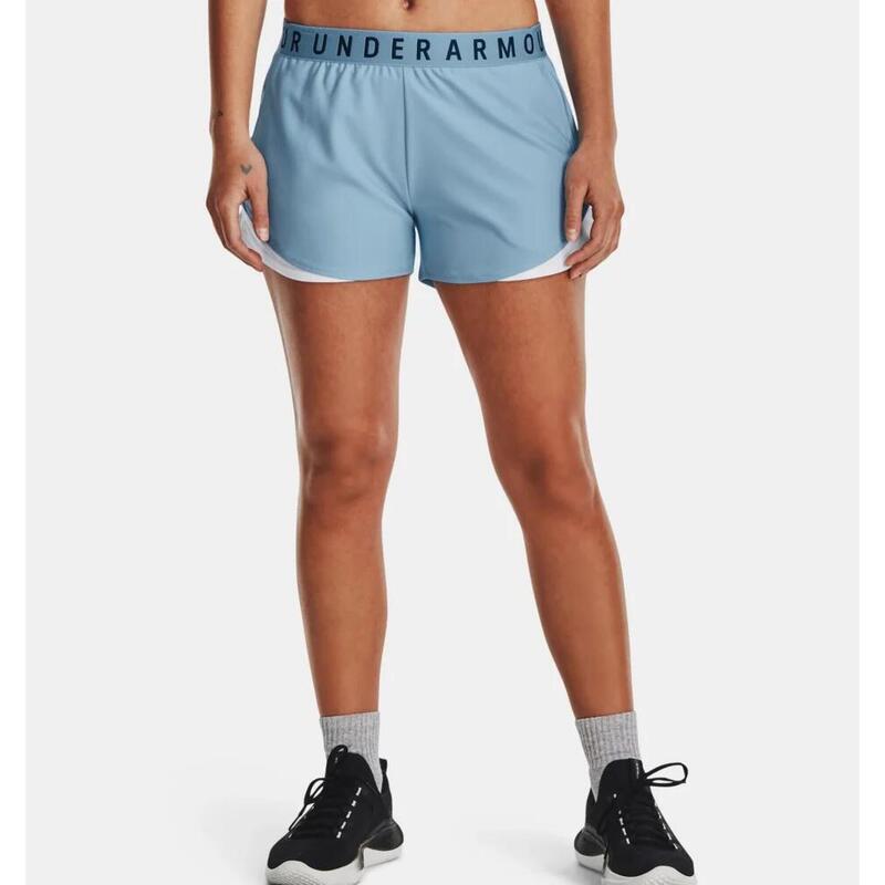 SHORT UNDER ARMOUR PLAY UP 3.0 BLEU