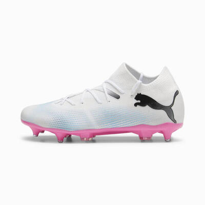 Future 7 match mxsg voetbalschoenen puma white black poison pink