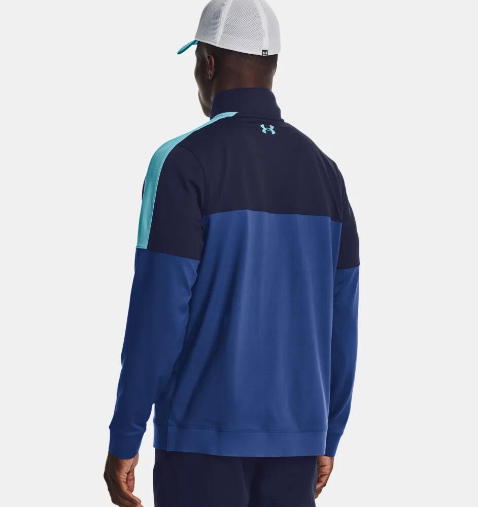 Under Armour Golf 1/4 Zip Sweatshirt Blauw 2/5