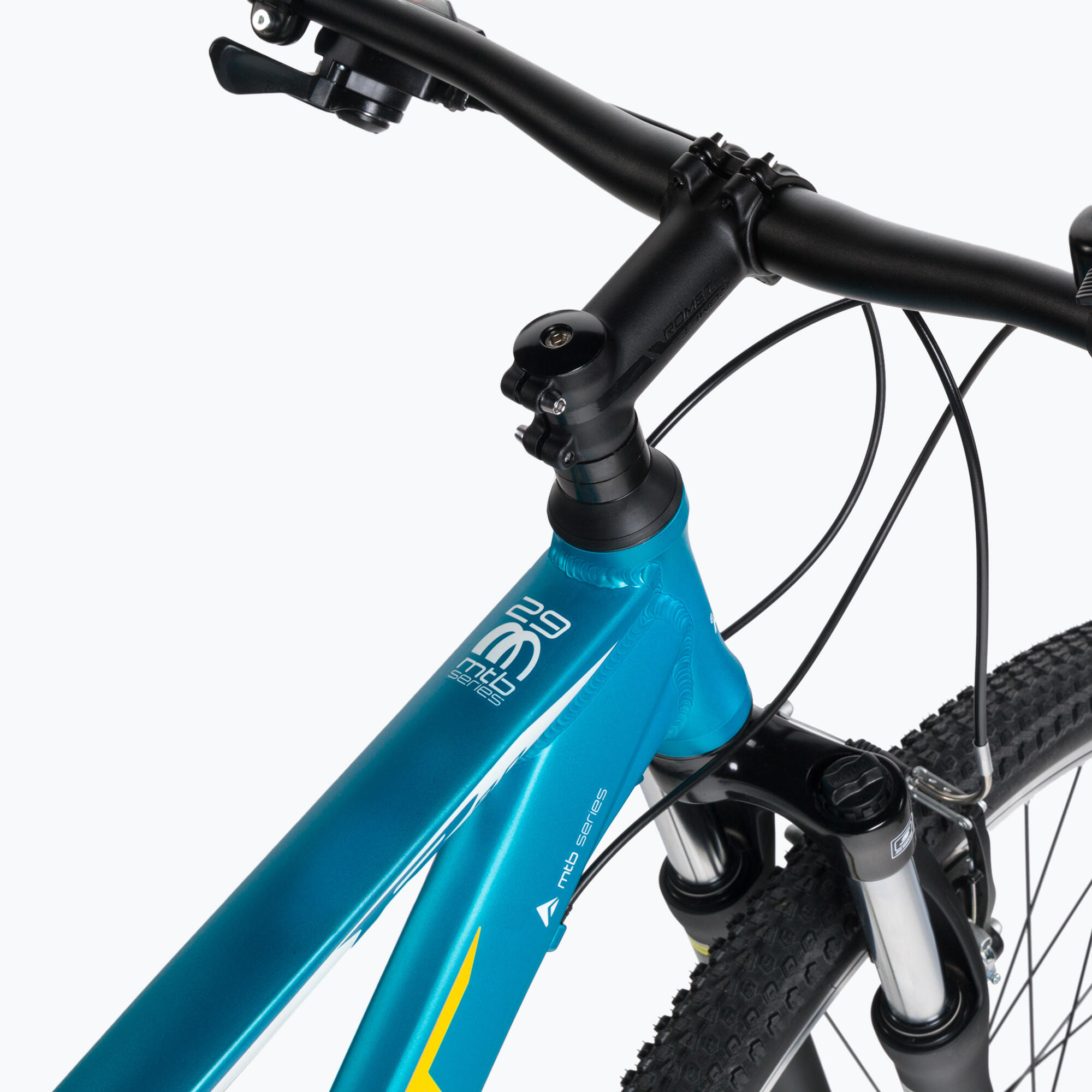 Rower górski Romet Rambler R9.0 29 L(19") niebiesko-biało-żółty 5/5