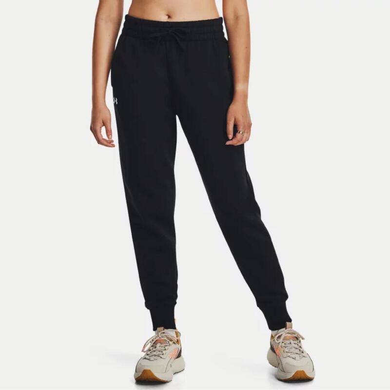 Joggingbroek Vrouw Under Armour Rival Fleece Zwart