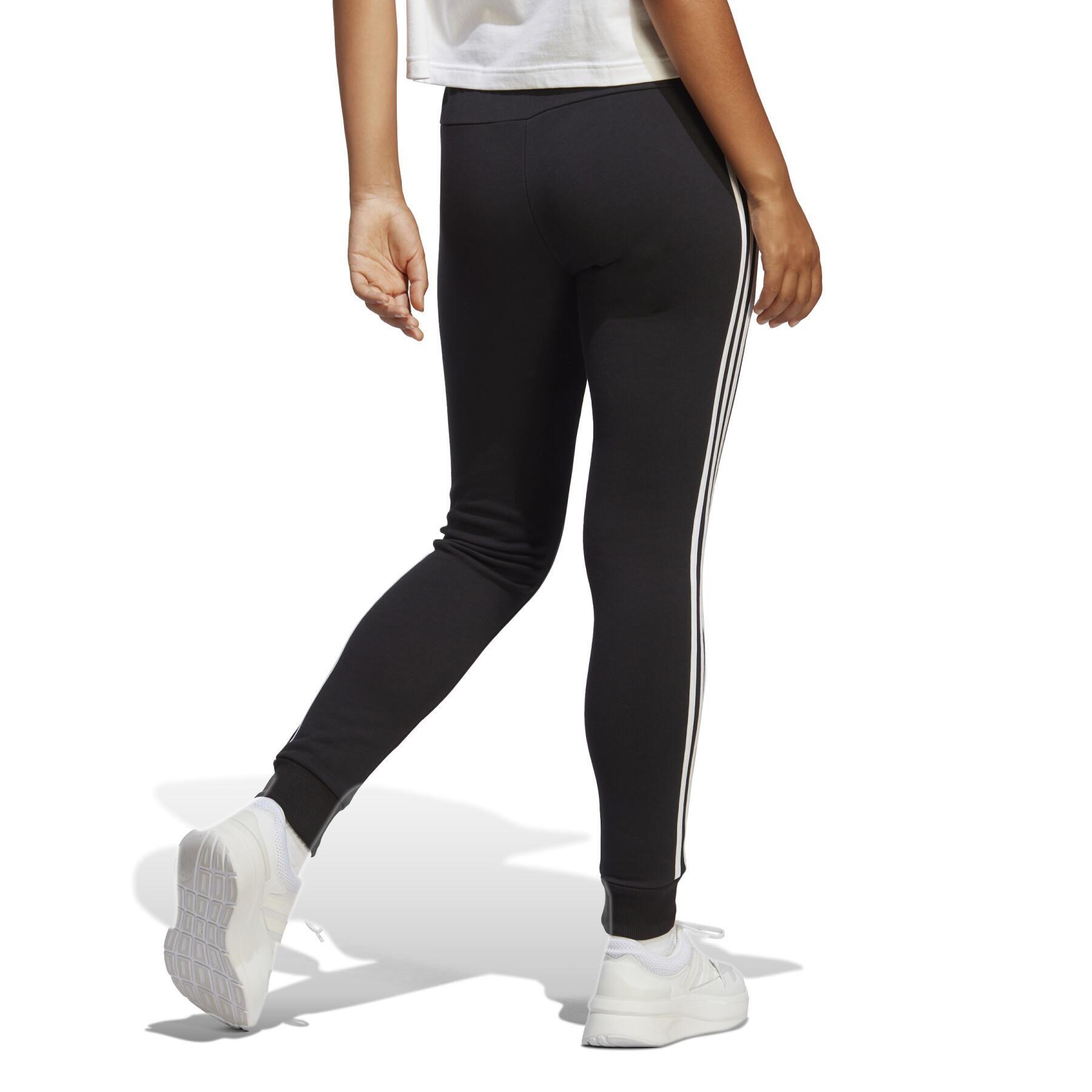 Spodnie dresowe męskie adidas Essentials 3-Stripes French Terry Cuffed 2/7
