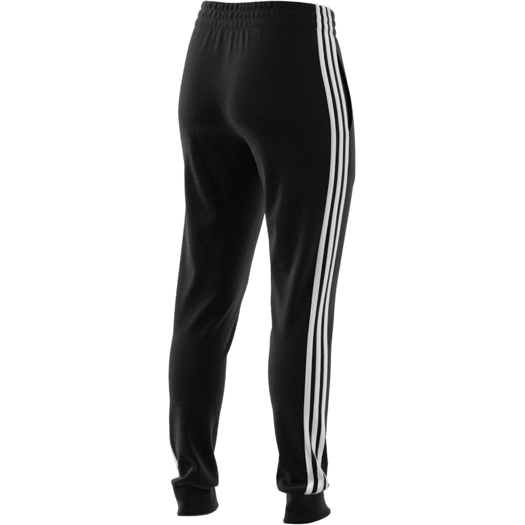 Spodnie dresowe męskie adidas Essentials 3-Stripes French Terry Cuffed 6/7