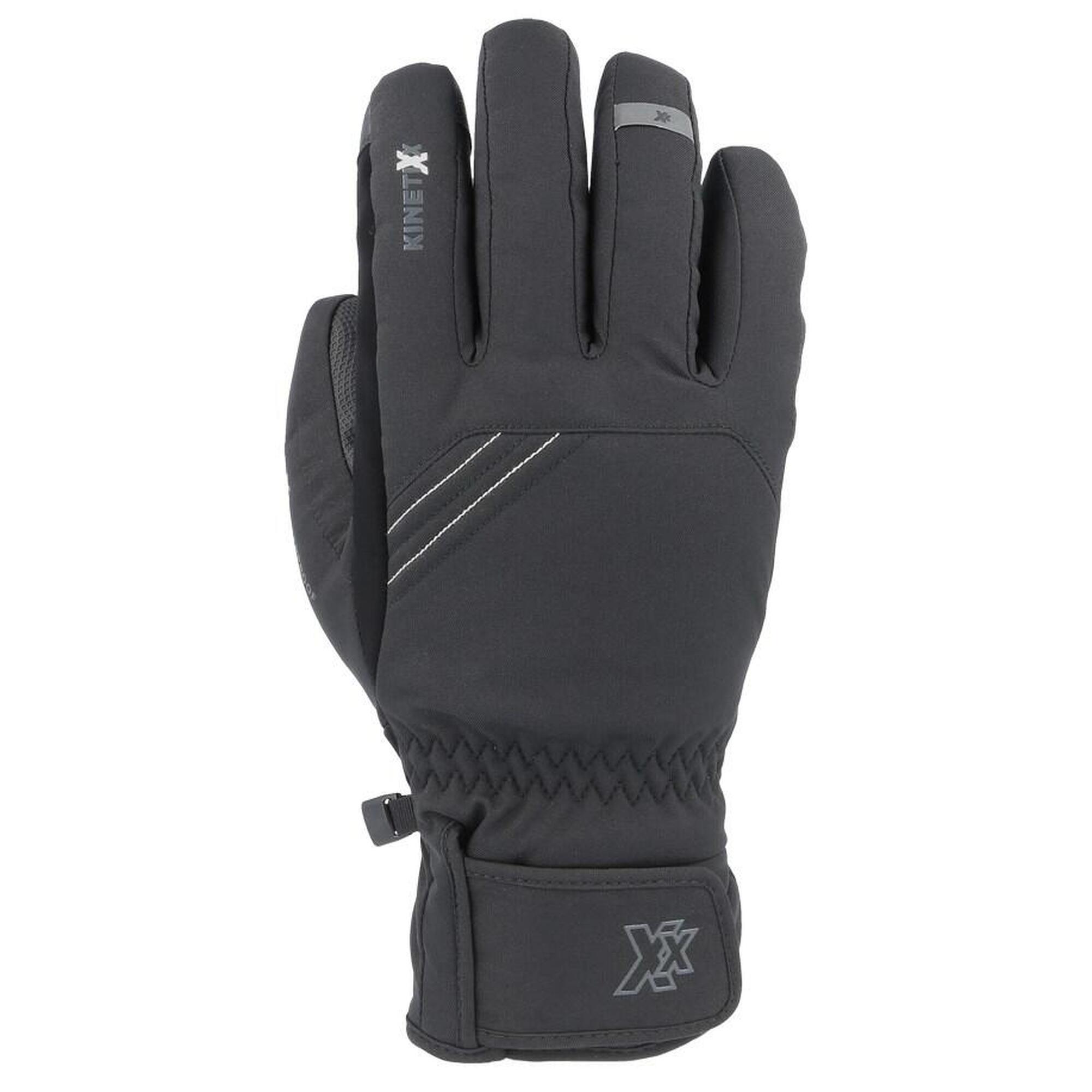 Kinetixx - Gants De Ski Alpin Baker - Gants - Noir|rouge - 9,5 - Decathlon