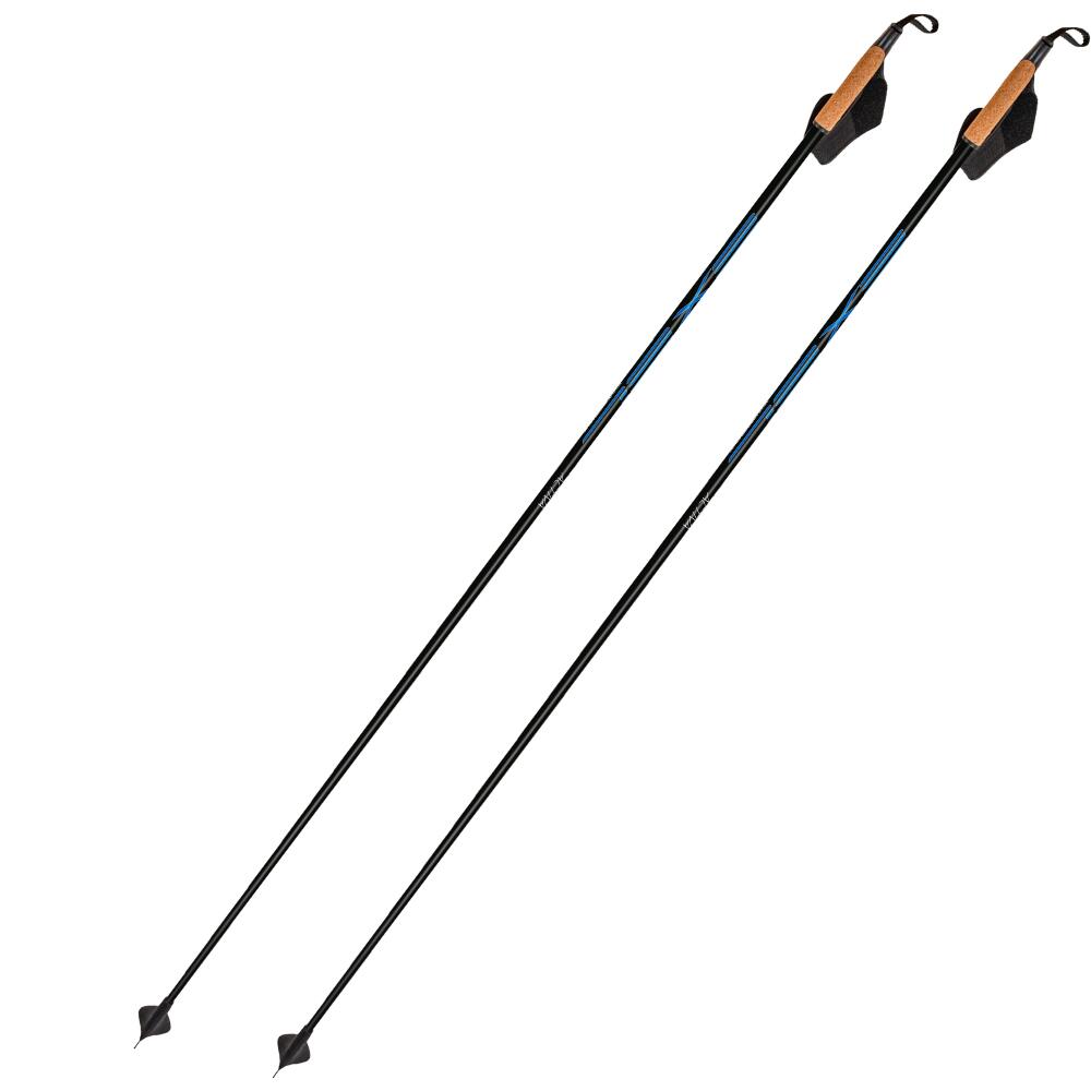 Exel - Bâton Ski De Fond Activa - Bâton De Ski - Bleu|noir - 130cm - Decathlon