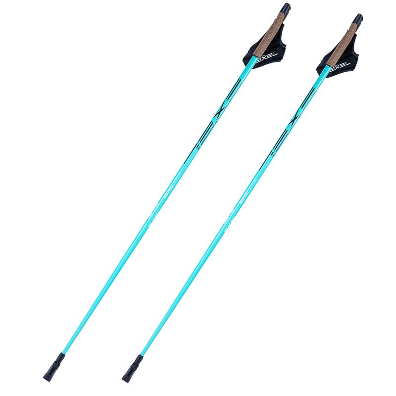 Bastoncini da nordic walking NORDIC TRAINER 50% carbonio